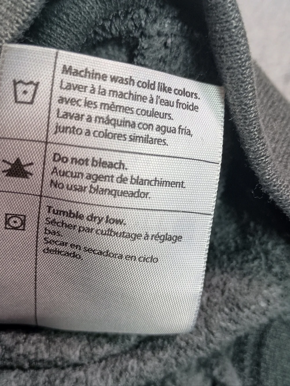 Carhartt Men's 2XL Gray Original Fit Workwear Outdoor Full Zip Sweatshirt Hoodie - Picture 7 of 7